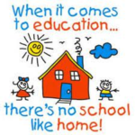 online private school sign when it comes to education there's no school like home