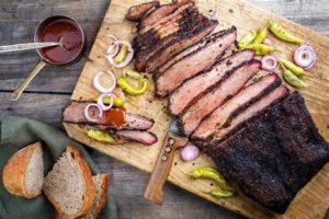 barbeque or bbq texas brisket